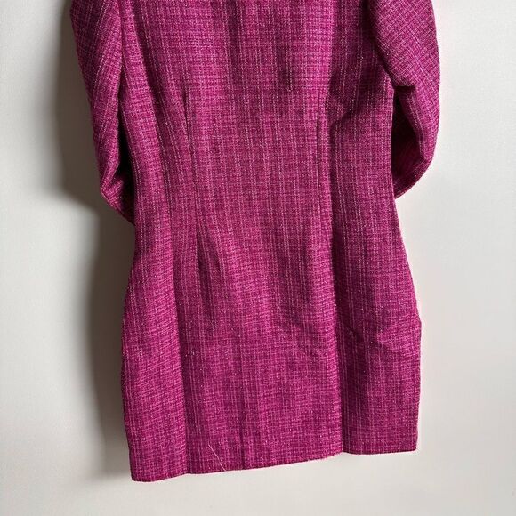 Magenta Tweed dress - Picture 12 of 16